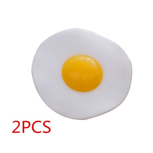 Lovely Fried Egg Relieve Stress Toy