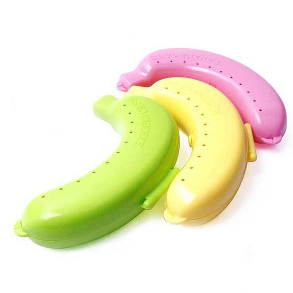 3 Colors Fruit Banana Protector Holder