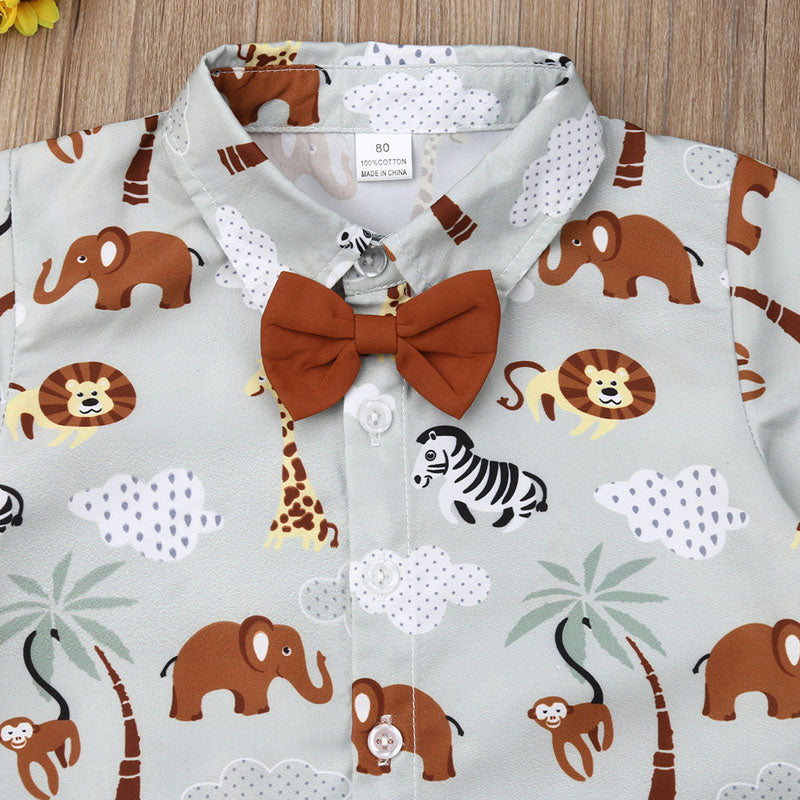 Formal Clothing Shirt Top + Pant for Boy