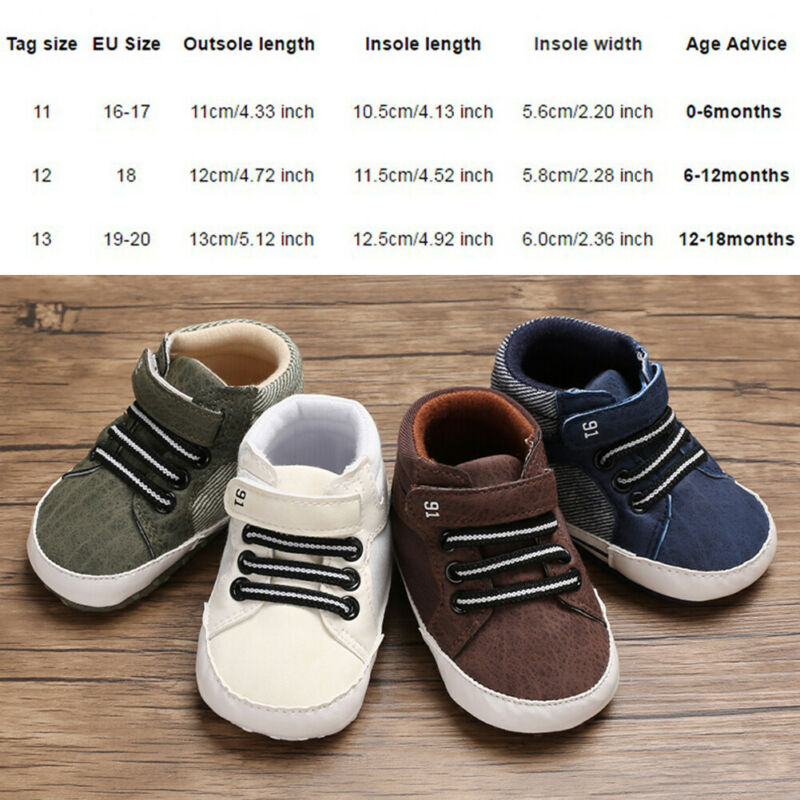 Sports Crib Soft First Walker Shoes