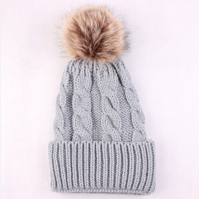 Knitted Crochet Beanie Winter Warm Hat