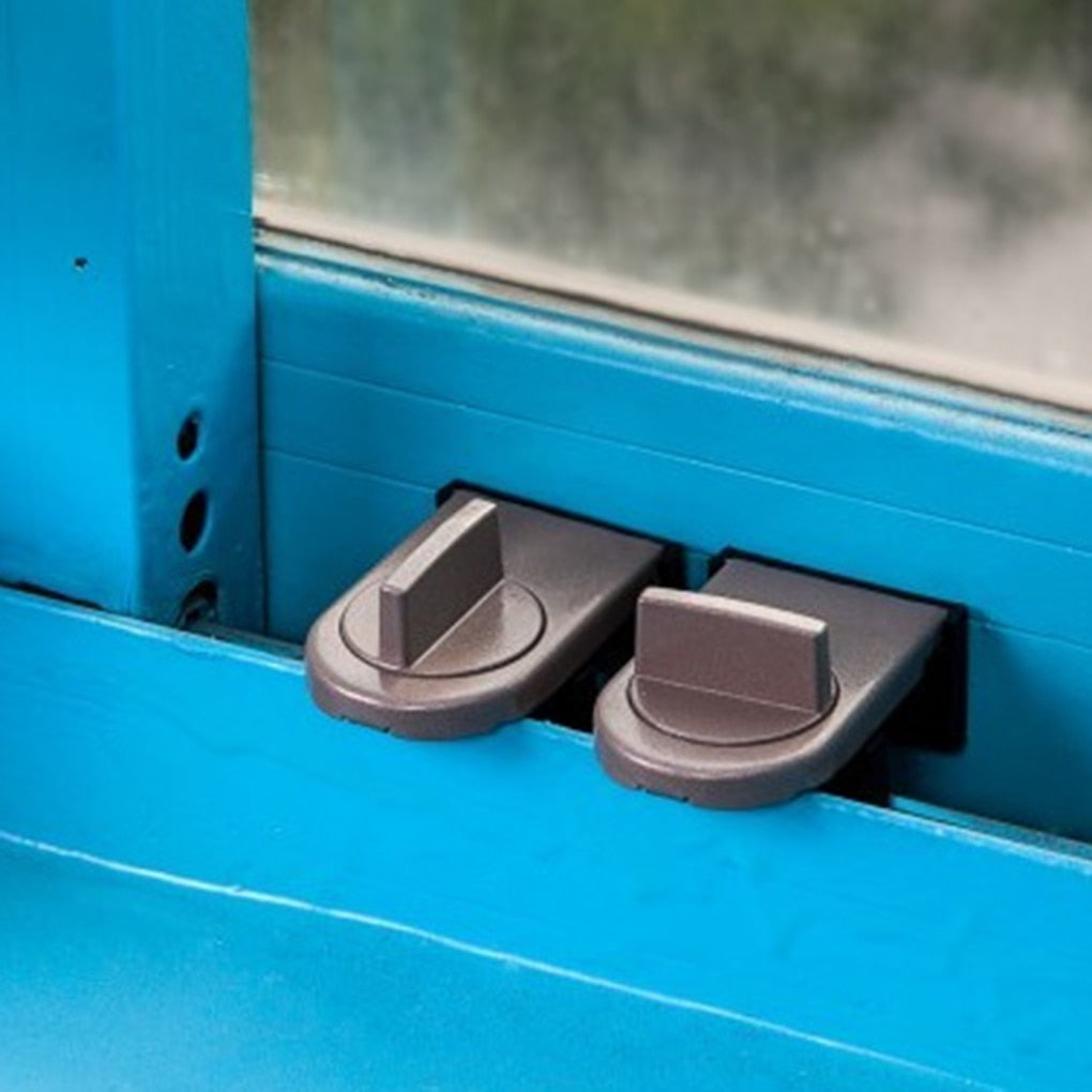 Window Sash Slot Stopper Cabinet Lock