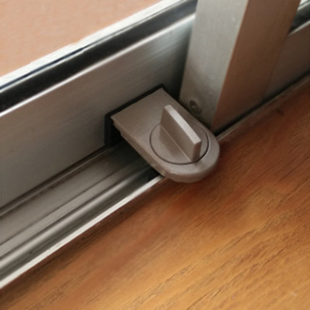 Window Sash Slot Stopper Cabinet Lock