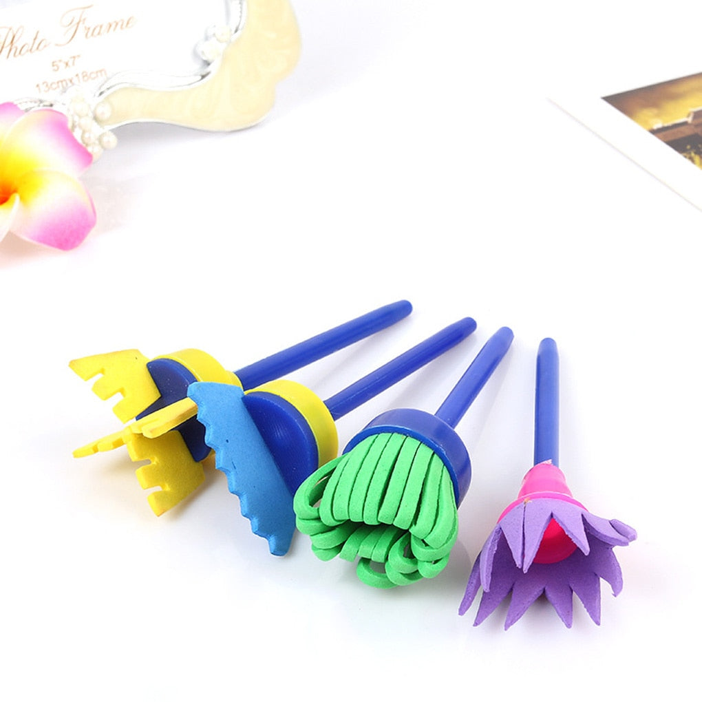 Flower Paint Brush Funny Drawing Toy