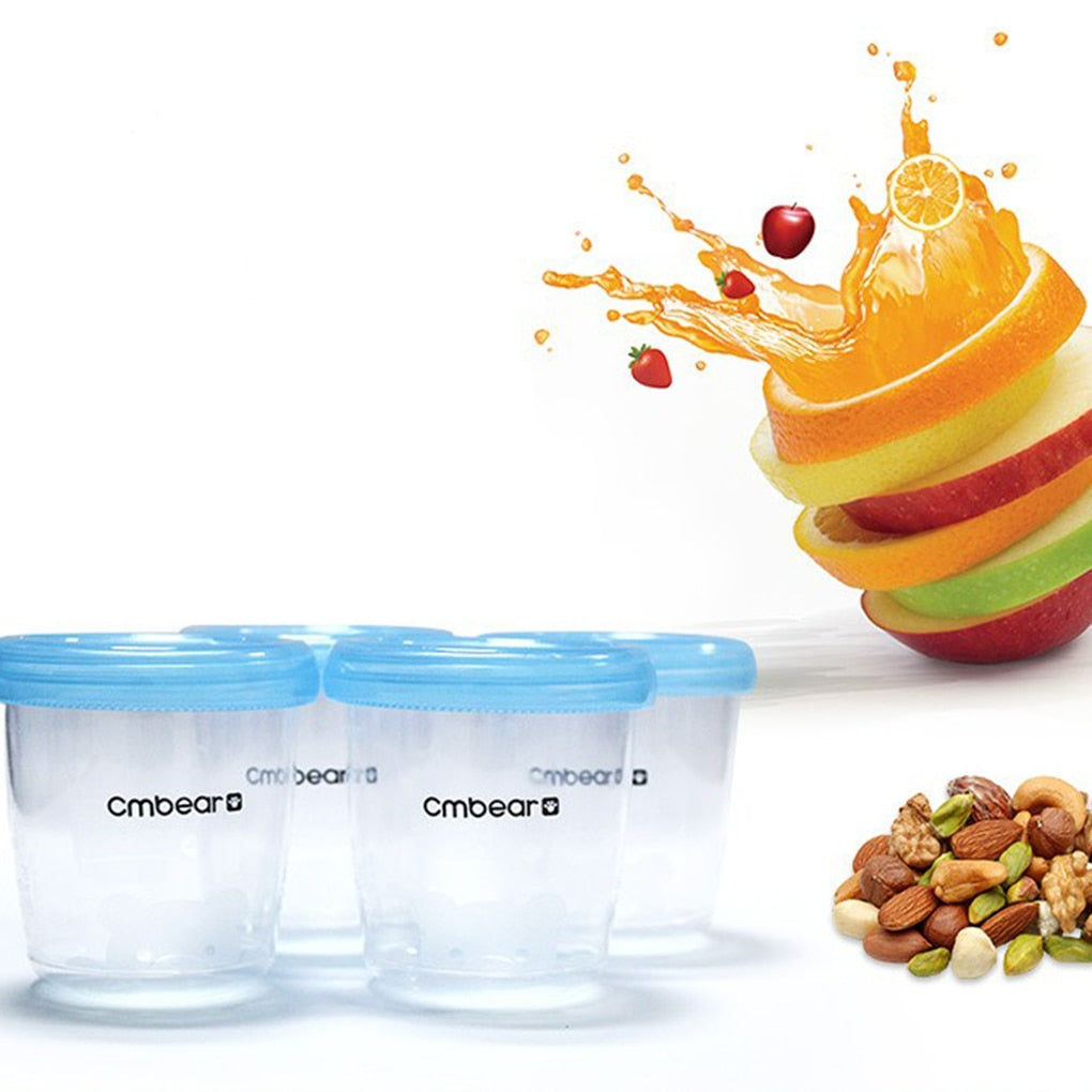 Baby Food Fruit Juice Storage Bowl