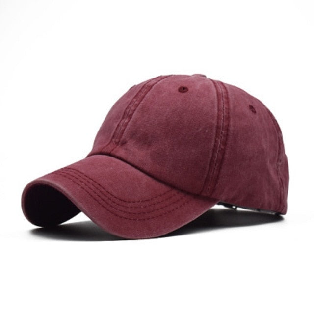 Classic Cotton Adjustable Solid Hat