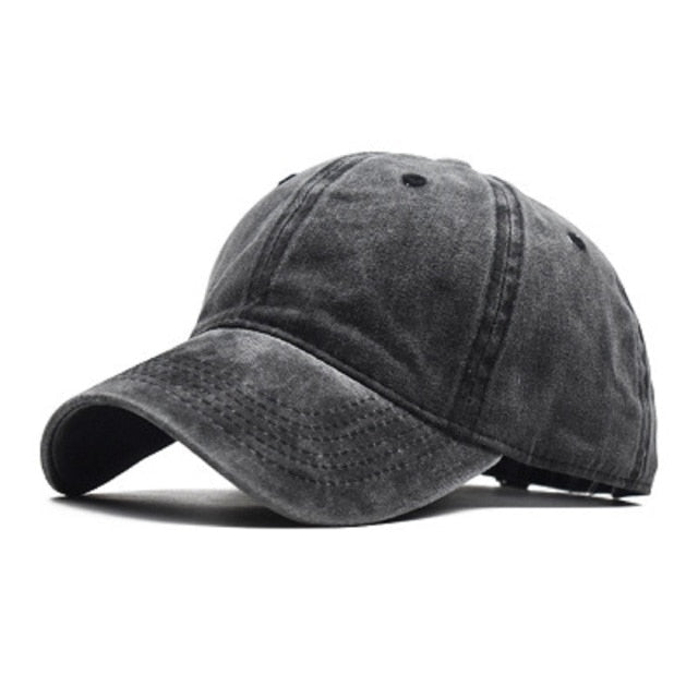 Classic Cotton Adjustable Solid Hat