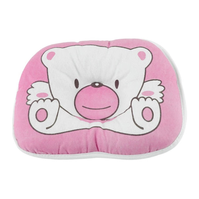 Cartoon Cute Infant Head Shaping Pillow